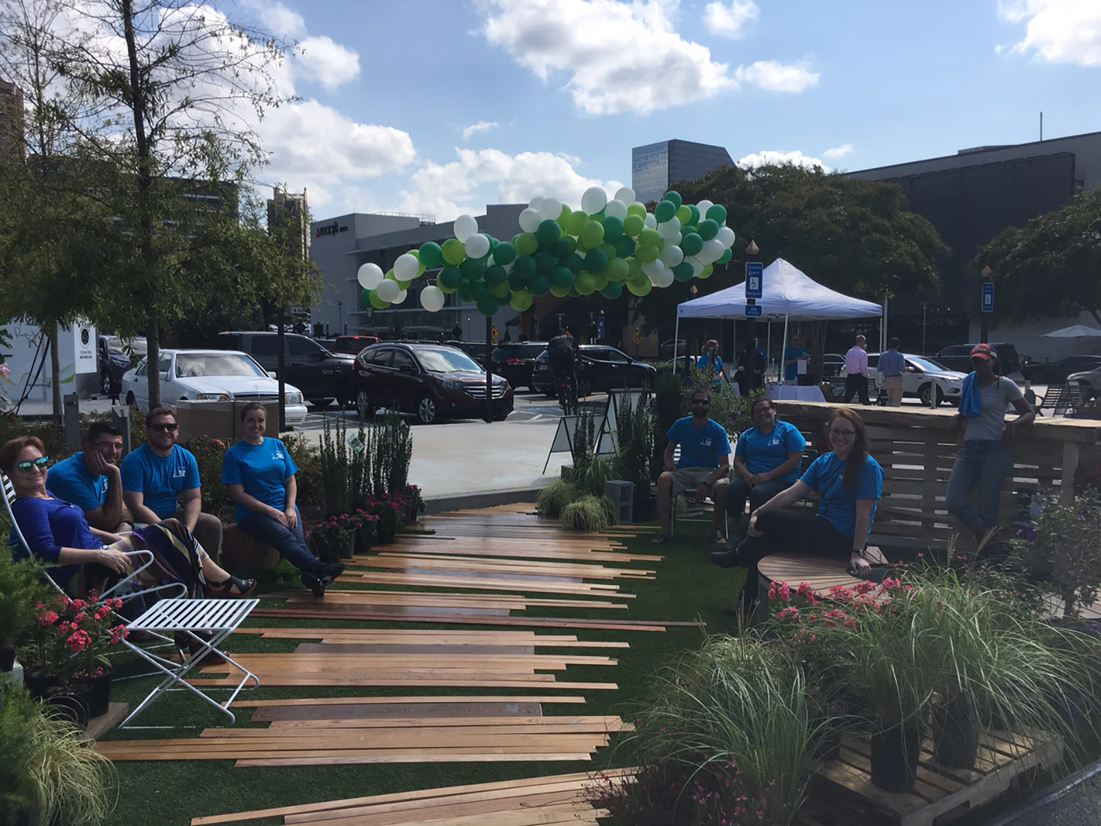 PARK Ing Day Transforms Buckhead Parking Lots Collins